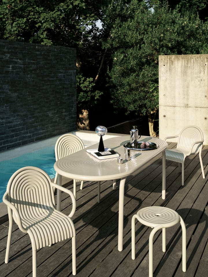 Krzesło z podłokietnikami Groove, Putty Tom Dixon