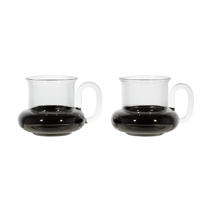 Kubki Bump 2-pak - Czarny - Tom Dixon