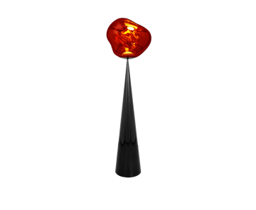 Lampa podłogowa Melt Cone Fat LED 174,5 cm - Miedziany - Tom Dixon