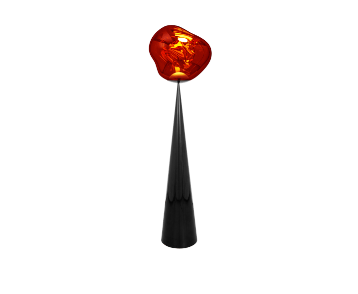 Lampa podłogowa Melt Cone Fat LED 174,5 cm, Miedziany Tom Dixon