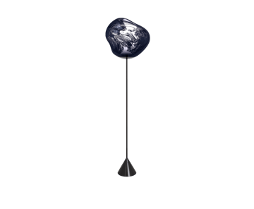 Lampa podłogowa Melt Cone Slim LED 180 cm - Dymny - Tom Dixon