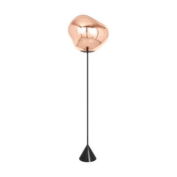 Lampa podłogowa Melt Cone Slim LED 180 cm - Miedziany - Tom Dixon
