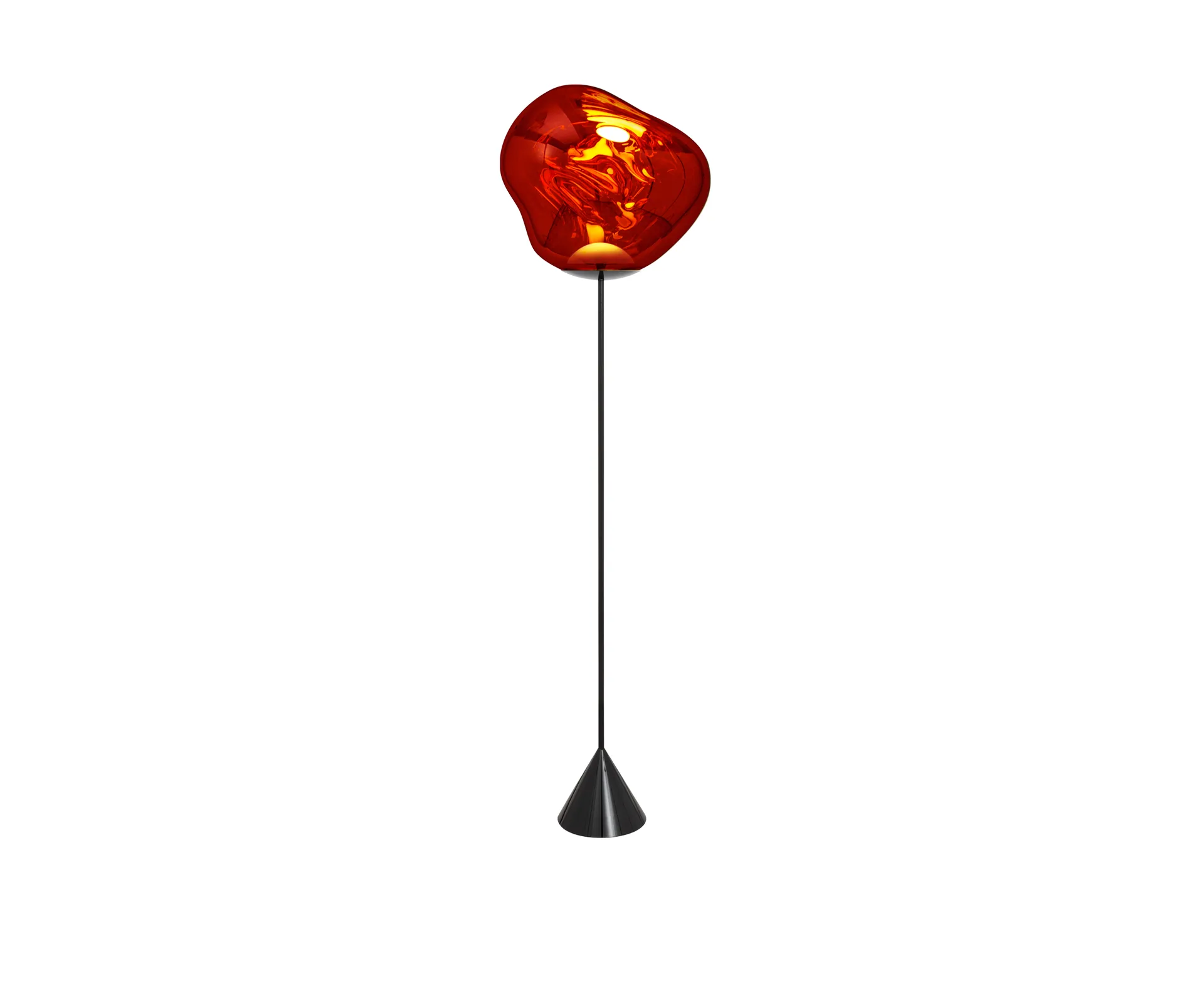 Lampa podłogowa Melt Cone Slim LED 180 cm, Miedziany Tom Dixon
