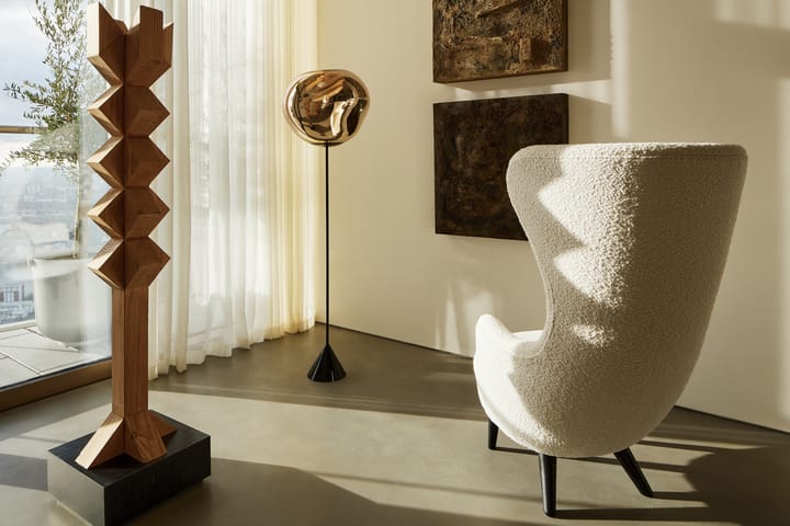 Lampa podłogowa Melt Cone Slim LED 180 cm, Złoty Tom Dixon