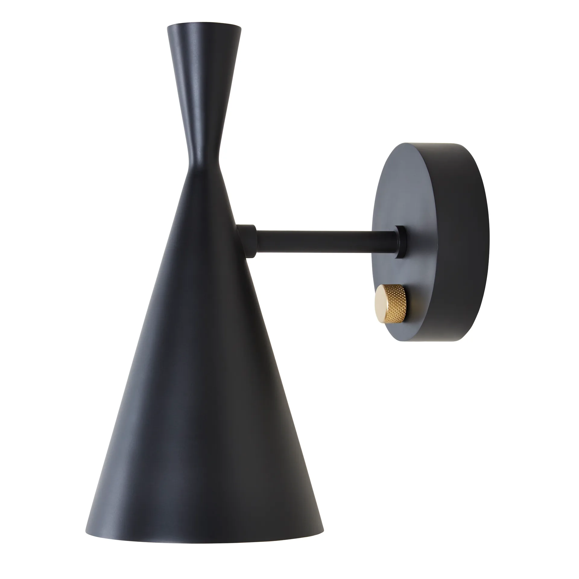 Lampa ścienna Beat, Czarny Tom Dixon