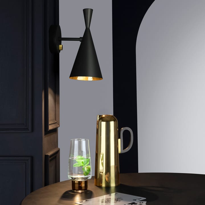 Lampa ścienna Beat, Czarny Tom Dixon