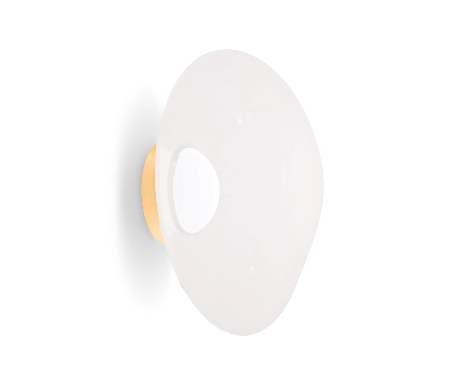 Lampa ścienna Melt Surface LED, Opal-złoty Tom Dixon