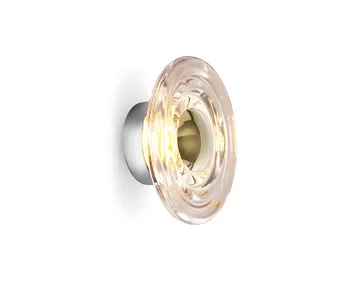 Lampa ścienna Press Surface mini LED 21,5 cm - Clear (przezroczysty) - Tom Dixon