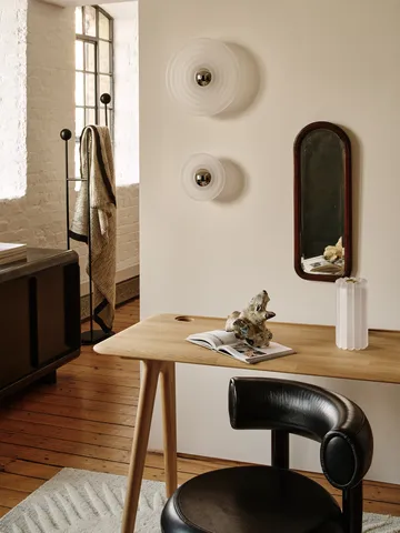 Lampa ścienna Press Surface mini LED 21,5 cm - Frosted (matowy) - Tom Dixon