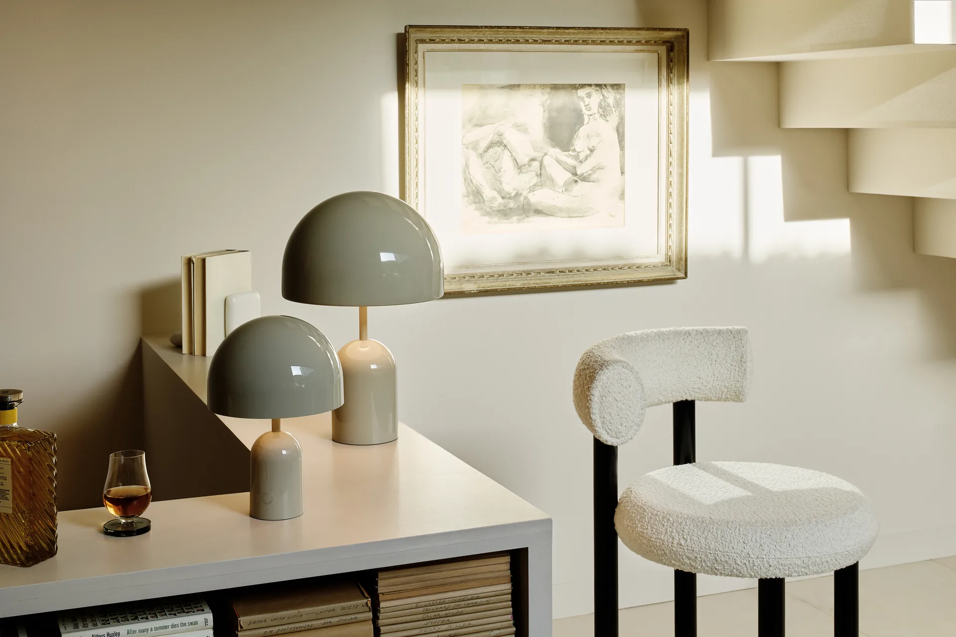 Lampa stołowa Bell, Copper Tom Dixon