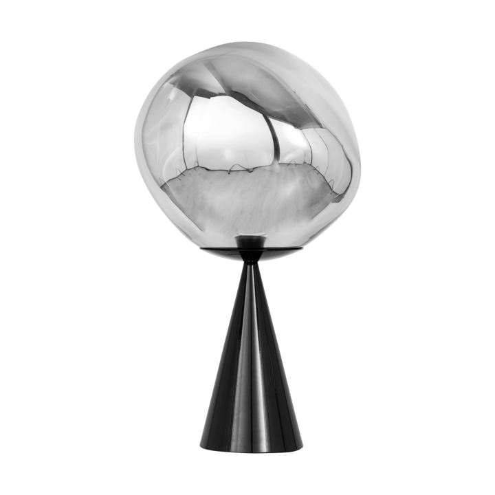 Lampa stołowa Melt Cone Fat LED 46,5 cm - Srebrny - Tom Dixon