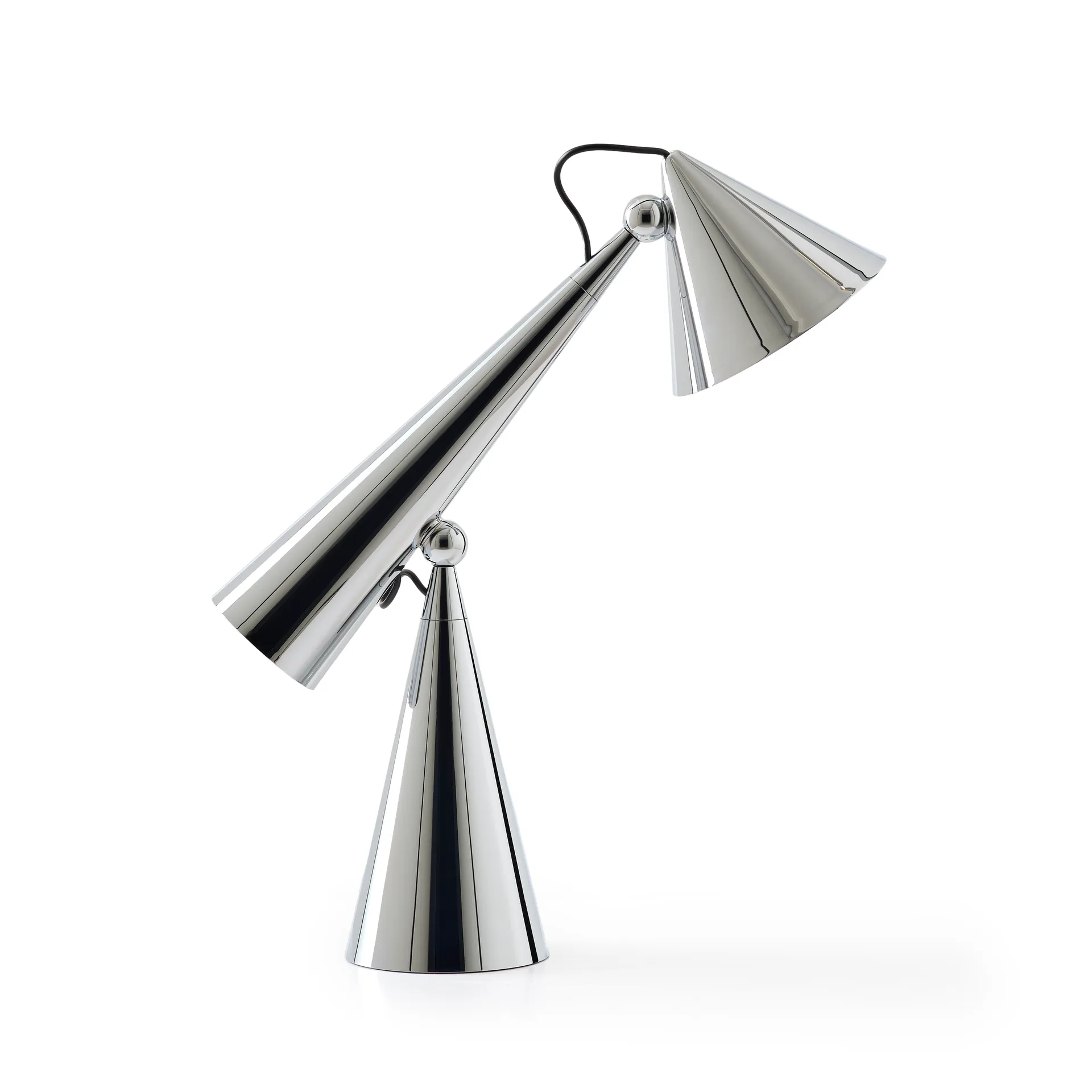 Lampa stołowa Pose Task LED, Srebrny Tom Dixon