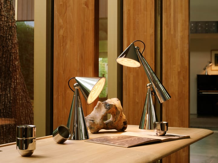 Lampa stołowa Pose Task LED, Srebrny Tom Dixon