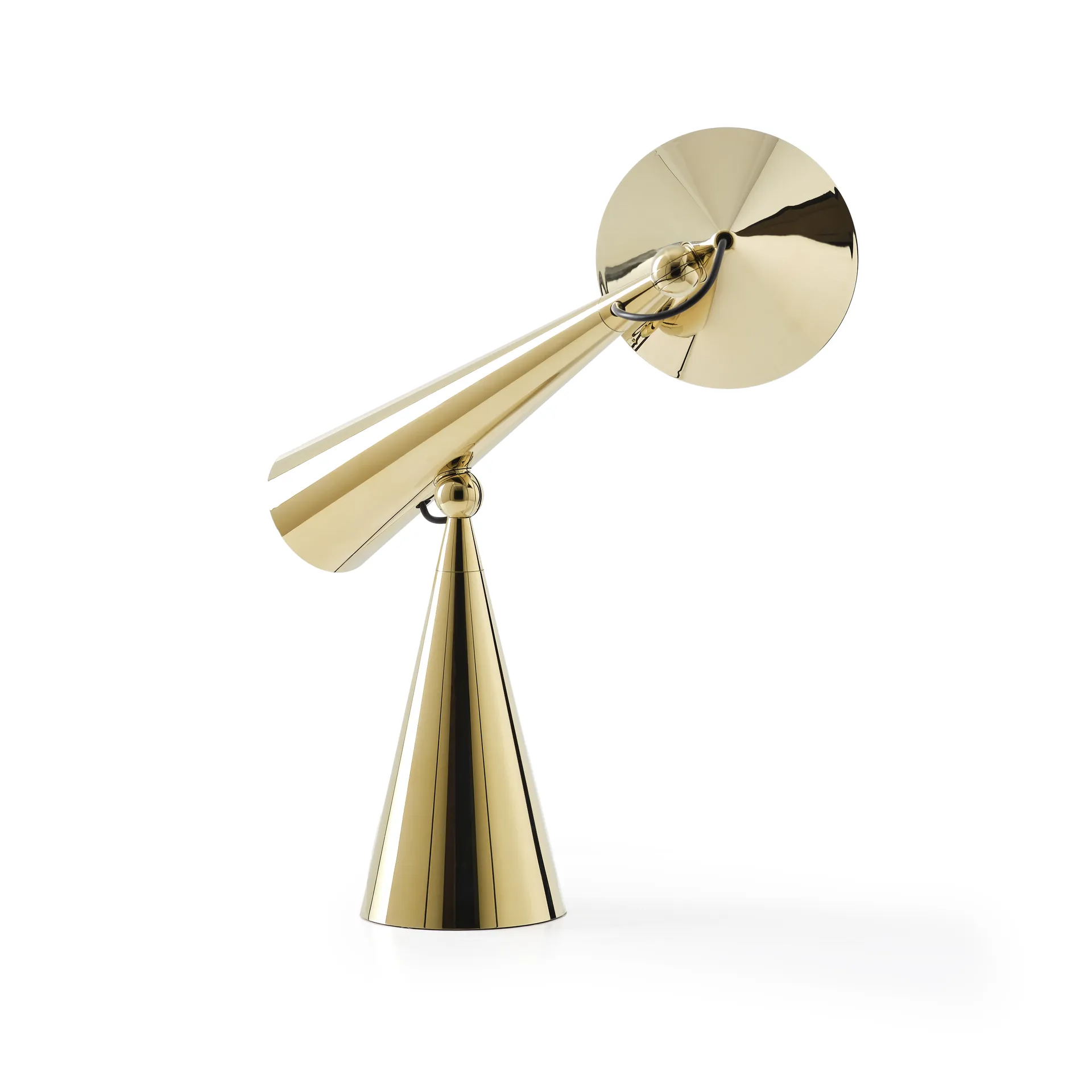 Lampa stołowa Pose Task LED, Złoty Tom Dixon