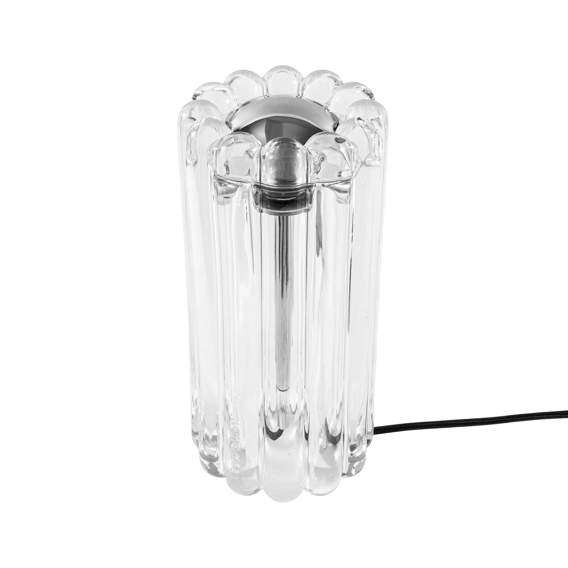 Lampa stołowa Press LED 23,5 cm, Przezroczysty Tom Dixon