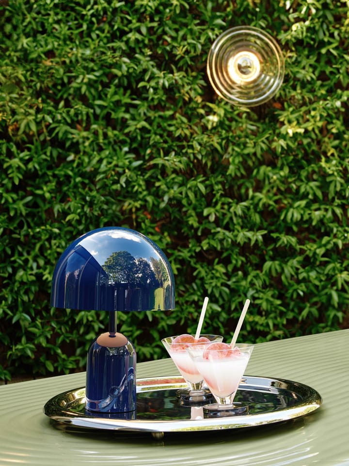 Lampa stołowa przenośna Bell LED 28 cm, Indygo Tom Dixon