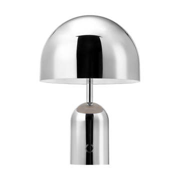 Lampa stołowa przenośna Bell LED 28 cm - Srebrny - Tom Dixon