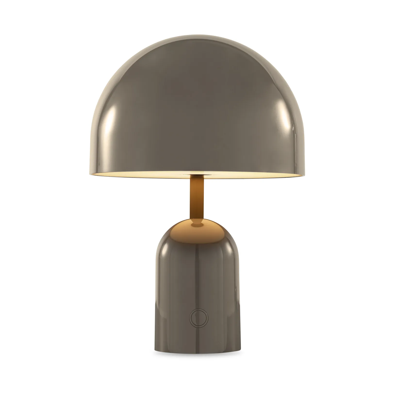 Lampa stołowa przenośna Bell LED 28 cm, Taupe Tom Dixon