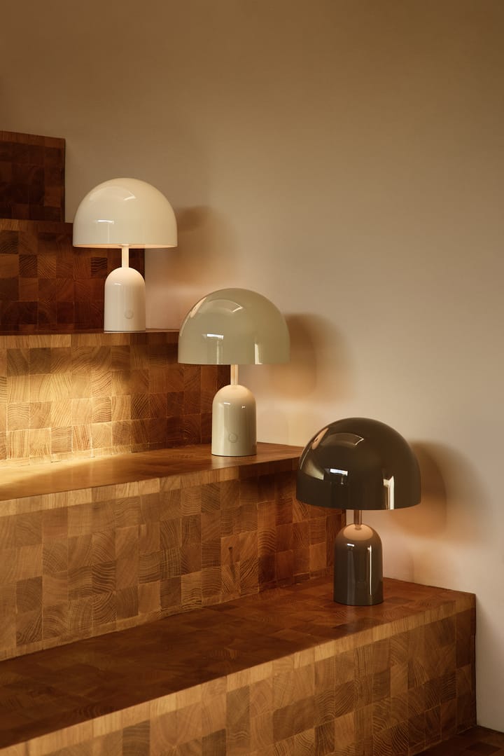 Lampa stołowa przenośna Bell LED 28 cm, Taupe Tom Dixon