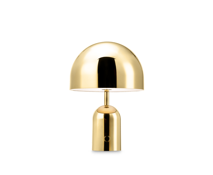 Lampa stołowa przenośna Bell , Złoty Tom Dixon