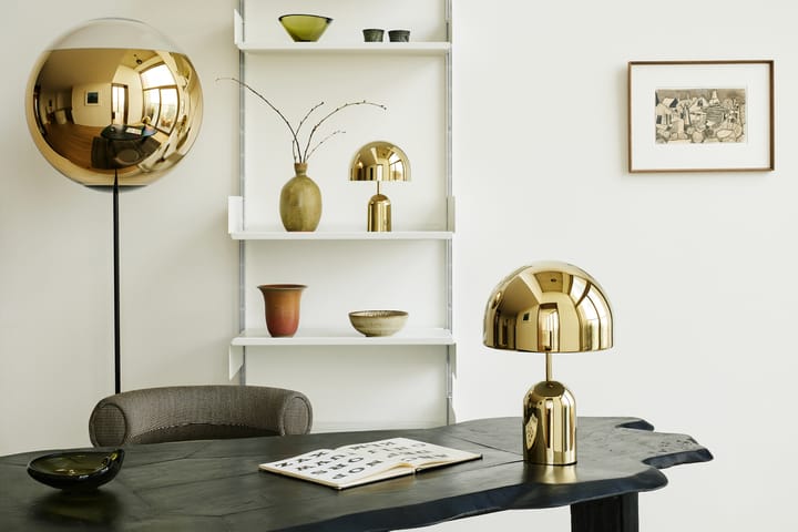 Lampa stołowa przenośna Bell , Złoty Tom Dixon