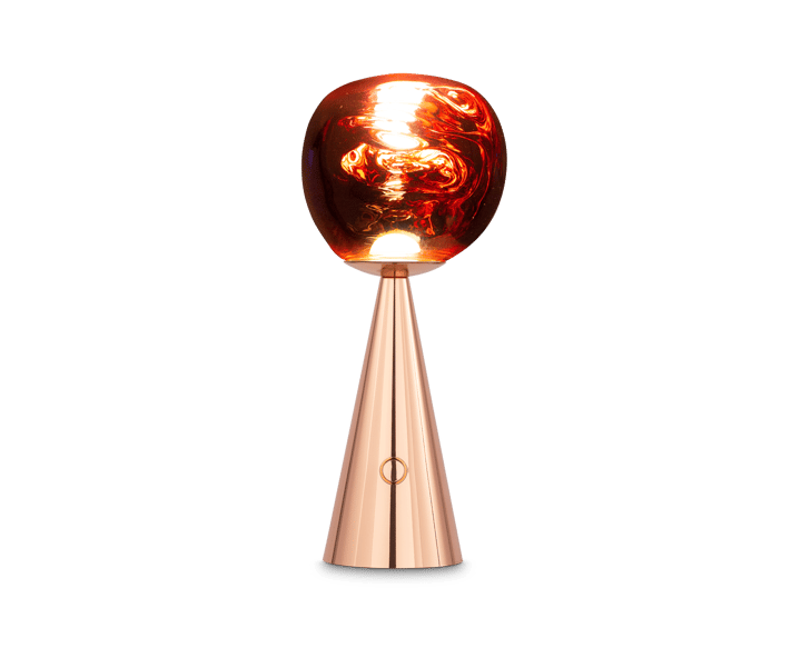 Lampa stołowa przenośna Melt, Copper Tom Dixon