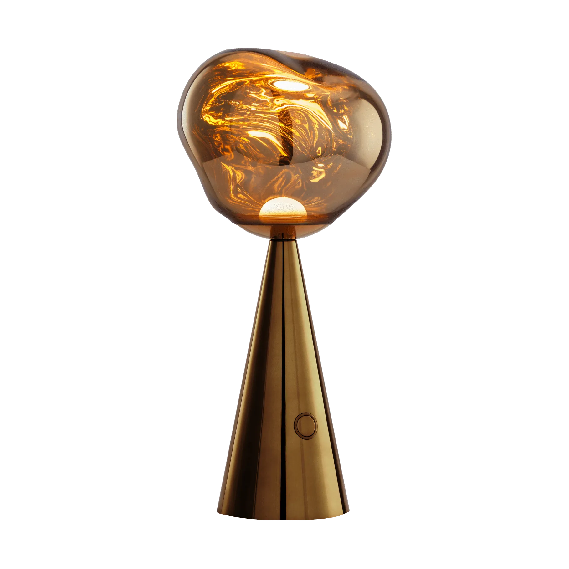 Lampa stołowa przenośna Melt LED 28,5 cm, Bronze Tom Dixon