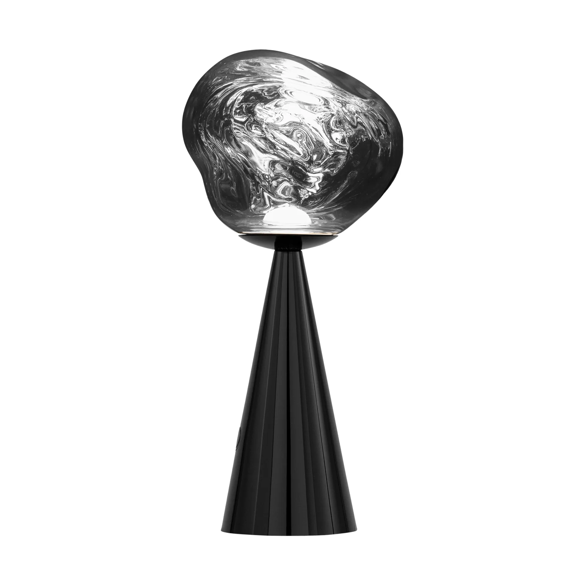 Lampa stołowa przenośna Melt LED 28,5 cm, Czarny Tom Dixon