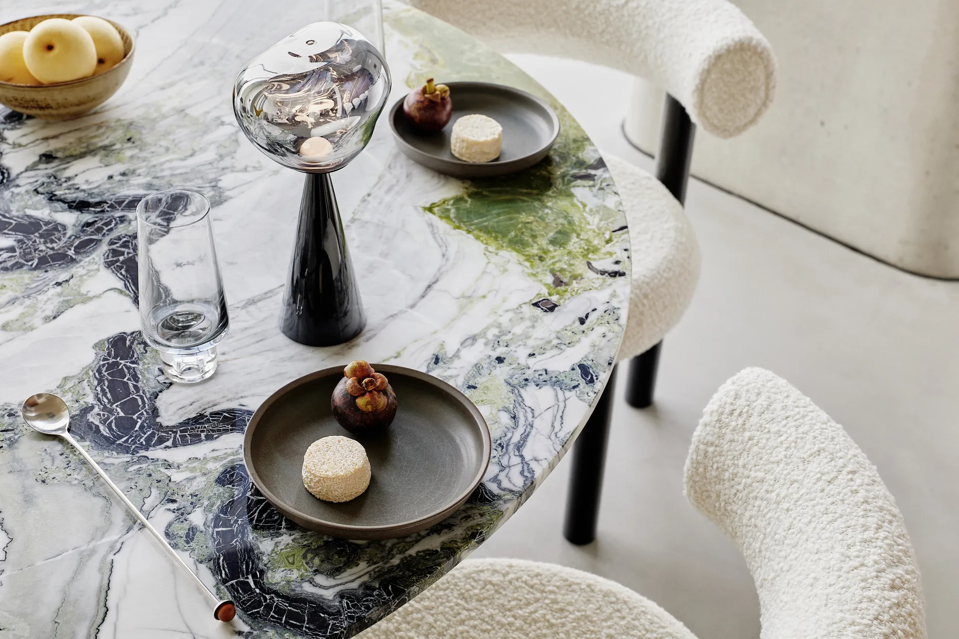 Lampa stołowa przenośna Melt LED 28,5 cm, Czarny Tom Dixon