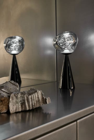 Lampa stołowa przenośna Melt LED 28,5 cm - Czarny - Tom Dixon