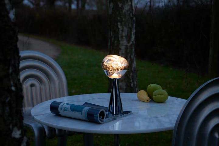 Lampa stołowa przenośna Melt LED 28,5 cm, Czarny Tom Dixon