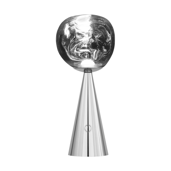 Lampa stołowa przenośna Melt LED 28,5 cm - Srebrny - Tom Dixon