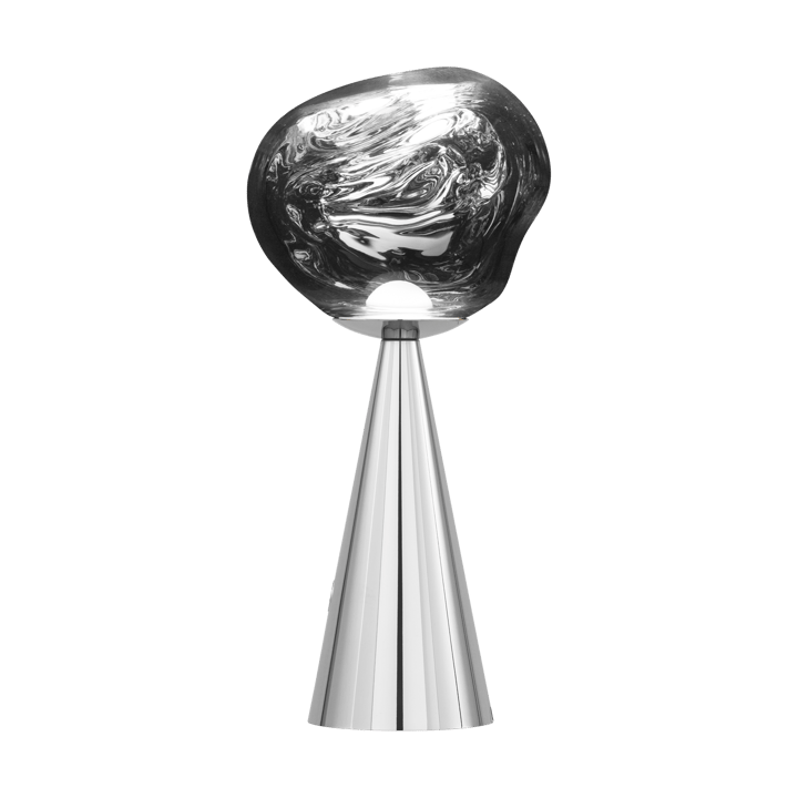 Lampa stołowa przenośna Melt LED 28,5 cm, Srebrny Tom Dixon