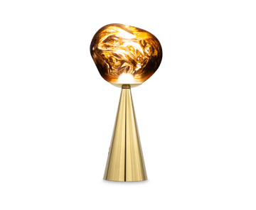Lampa stołowa przenośna Melt - Złoty - Tom Dixon