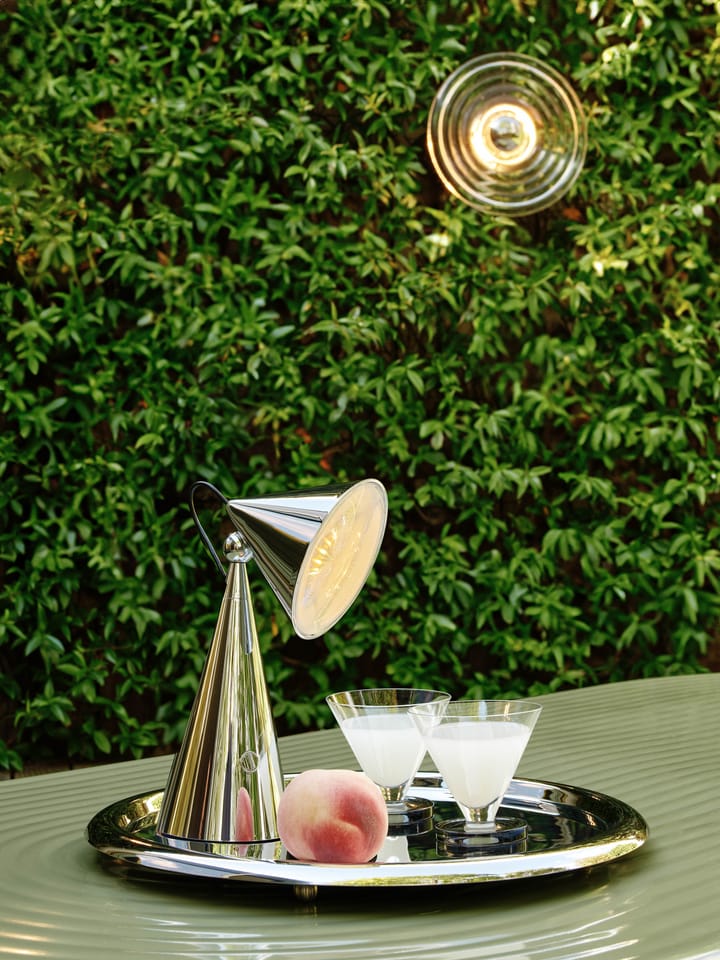 Lampa stołowa przenośna Pose LED, Srebrny Tom Dixon