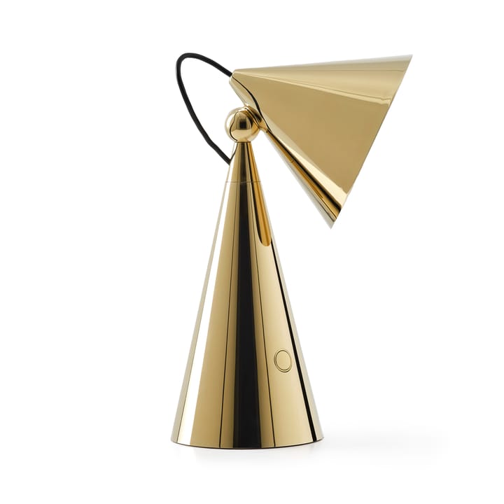 Lampa stołowa przenośna Pose LED, Złoty Tom Dixon