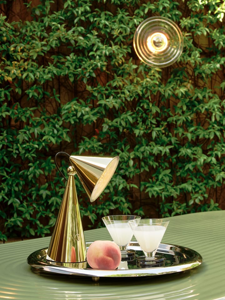 Lampa stołowa przenośna Pose LED, Złoty Tom Dixon