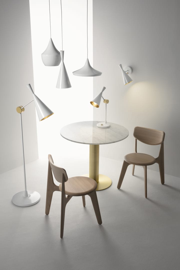 Lampa wisząca Beat Fat LED Ø30 cm, Biały Tom Dixon
