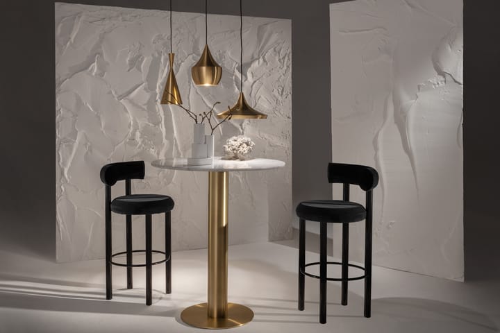 Lampa wisząca Beat Fat LED Ø30 cm, Czarny Tom Dixon