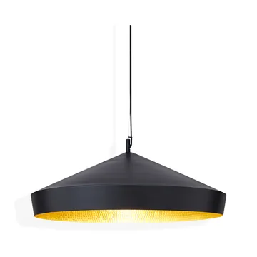 Lampa wisząca Beat Flat LED Ø56,5 cm - Czarny - Tom Dixon