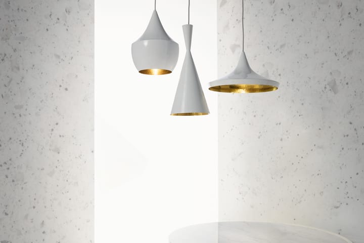 Lampa wisząca Beat Tall, Biały Tom Dixon