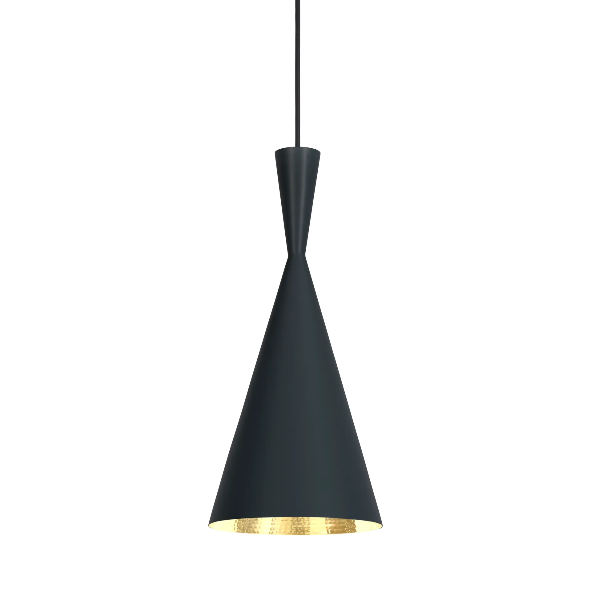 Lampa wisząca Beat Tall, Czarny Tom Dixon
