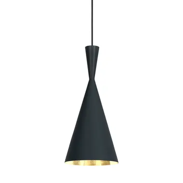 Lampa wisząca Beat Tall - Czarny - Tom Dixon