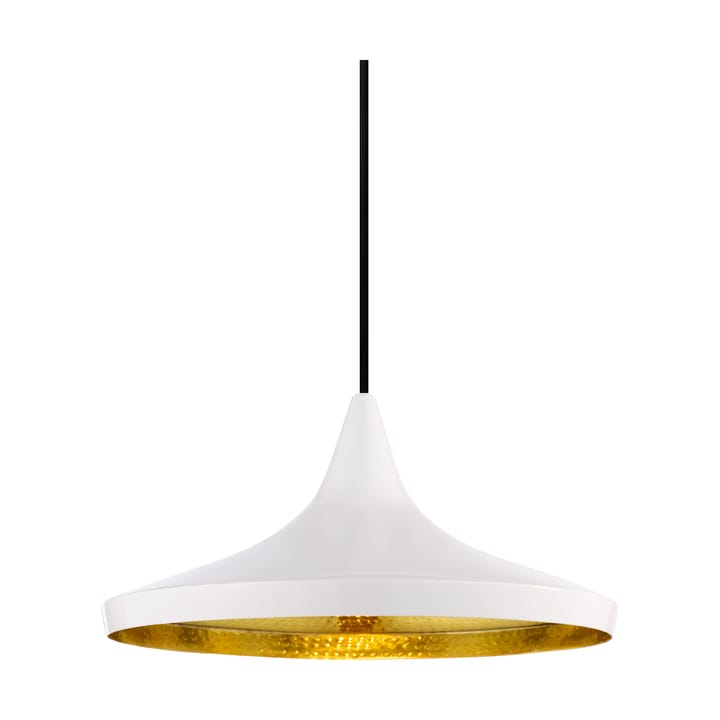 Lampa wisząca Beat Wide LED Ø36 cm - Biały - Tom Dixon
