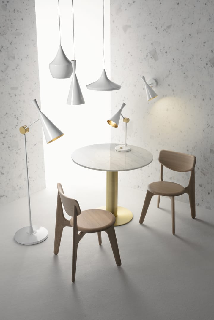 Lampa wisząca Beat Wide LED Ø36 cm, Biały Tom Dixon