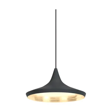 Lampa wisząca Beat Wide LED Ø36 cm - Czarny - Tom Dixon