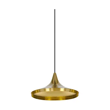 Lampa wisząca Beat Wide LED Ø36 cm - Mosiądz - Tom Dixon