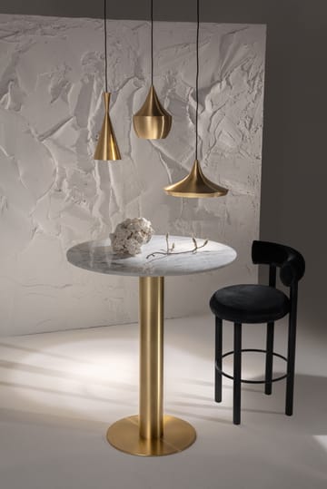 Lampa wisząca Beat Wide LED Ø36 cm - Mosiądz - Tom Dixon
