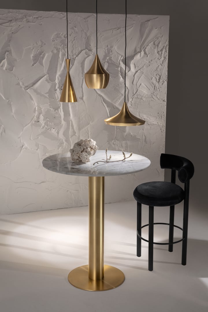 Lampa wisząca Beat Wide LED Ø36 cm, Mosiądz Tom Dixon