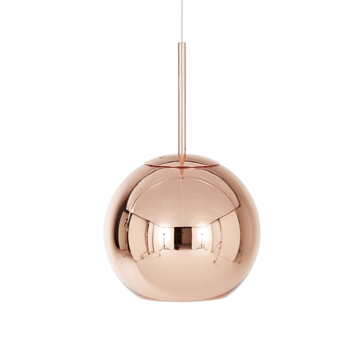 Lampa wisząca Copper Round LED Ø25 cm - Copper - Tom Dixon